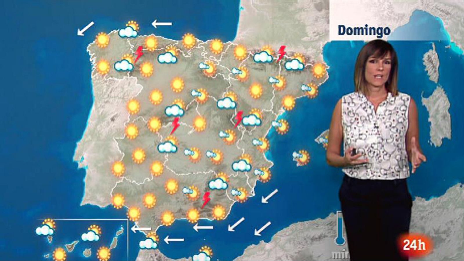 Tiempo estable en la mayor parte del país