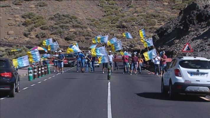 - El Teleférico del Teide cerrado por huelga de los trabajadores