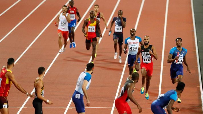  - Mundial de Londres | España, quinta en el 4x400 que gana Trinidad y Tobago