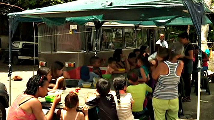 Telediario 1 - El hambre acecha a la mitad de los venezolanos, según las organizaciones humanitarias