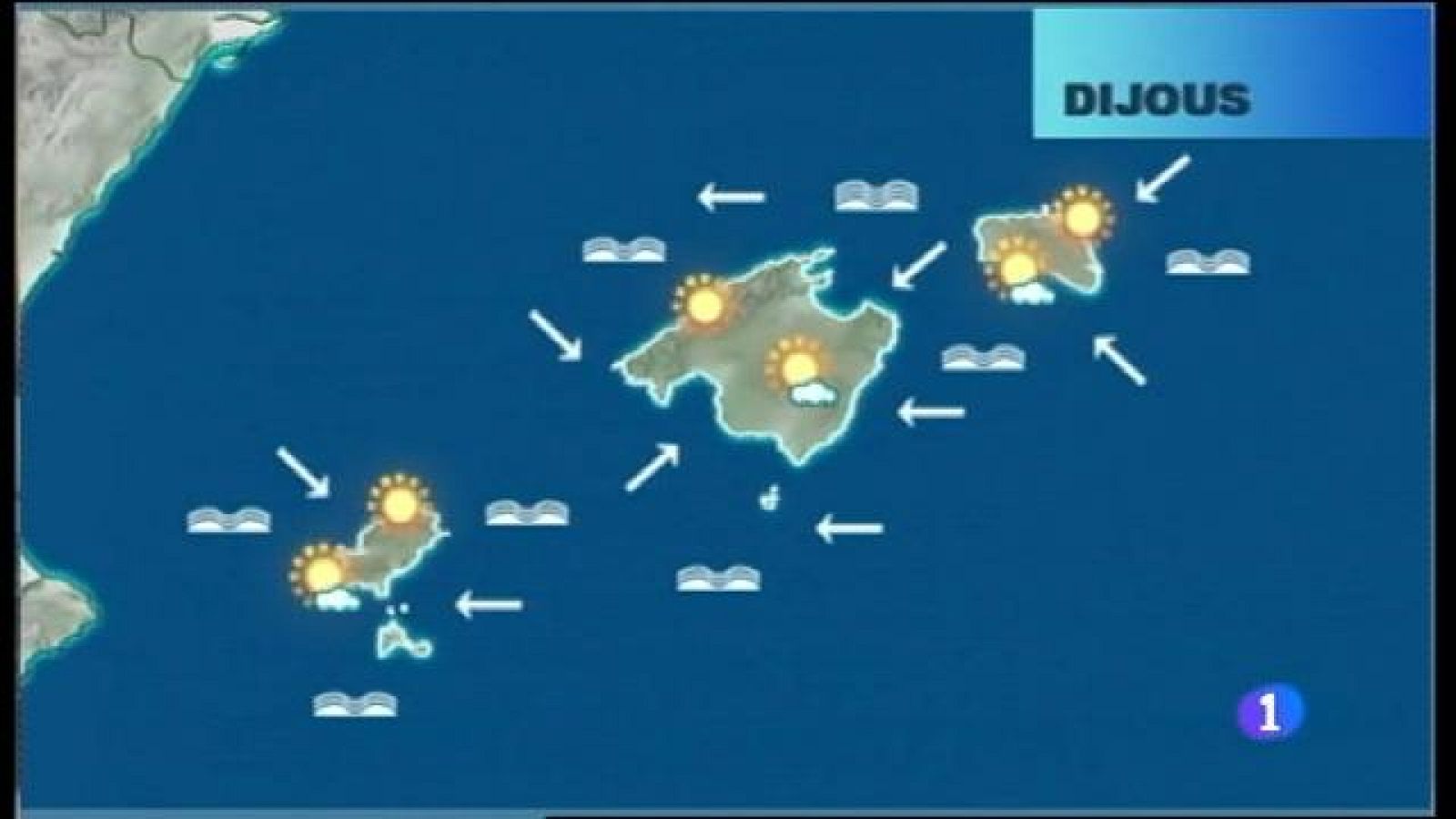 El temps a les Illes Balears - 16/08/17