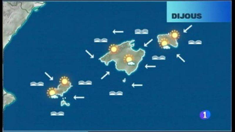 El temps a les Illes Balears - 16/08/17