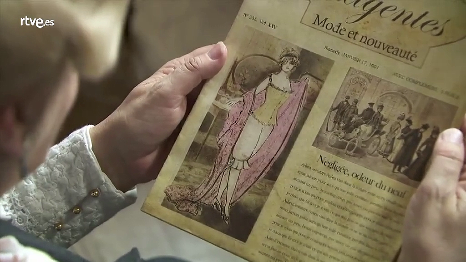 Acacias 38 - Celia se atreve con un traje 'escandaloso' para la época