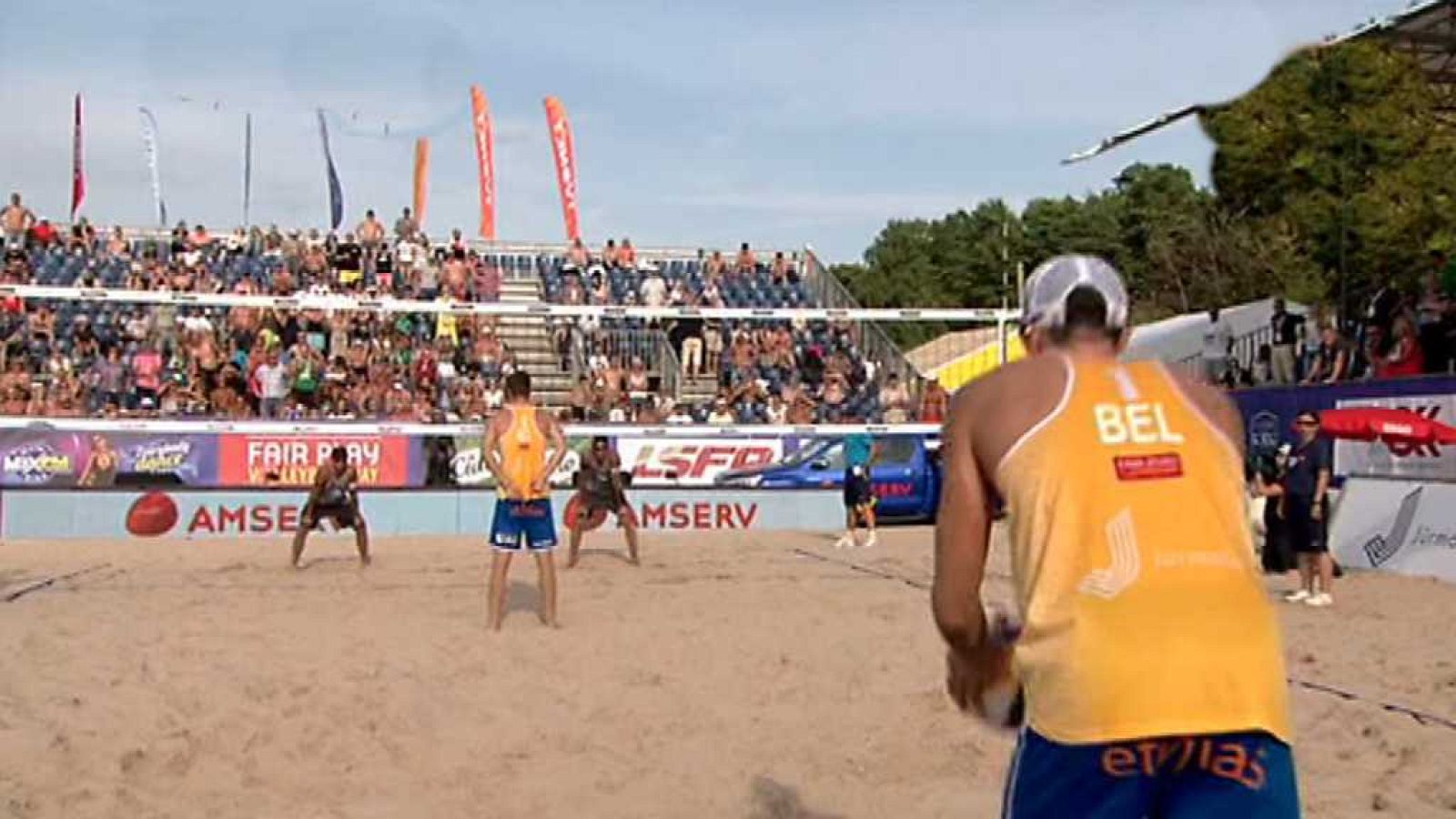 Voley Playa - Campeonato de Europa. 1/4 Final Masculinos: Italia - Bélgica - ver ahora