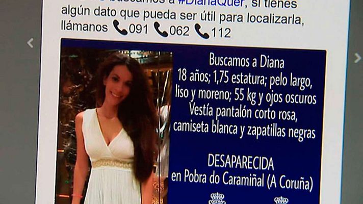 Telediario 1 - Los investigadores siguen trabajando en el caso Diana Quer