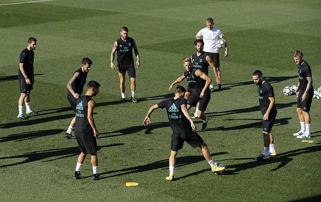 Telediario 1 - El Madrid se enfrenta al Dépor