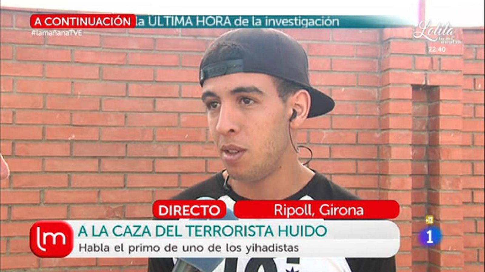 El primo de los Oukabir habla en 'La mañana'