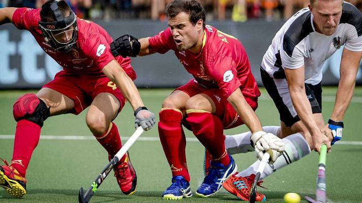 Hockey hierba y sala - Cto. de Europa Masculino: España - Austria