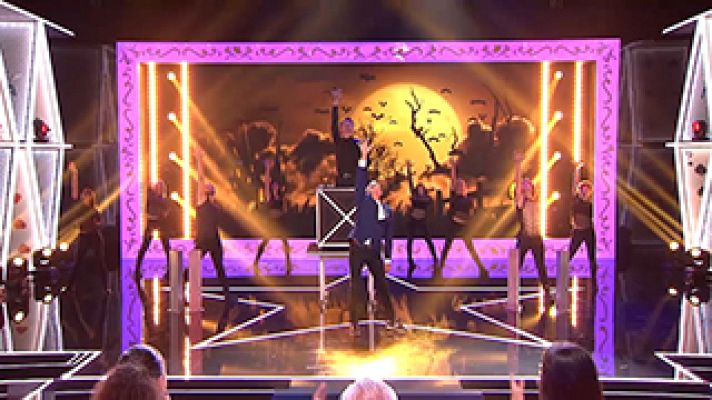 Pura magia - ¡Numerazo de Lari a ritmo de 'Thriller'!