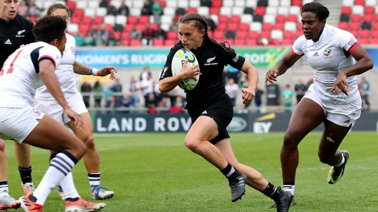 Rugby - Campeonato del Mundo Femenino 2017. 1ª Semifinal: Nueva Zelanda - EEUU - ver ahora
