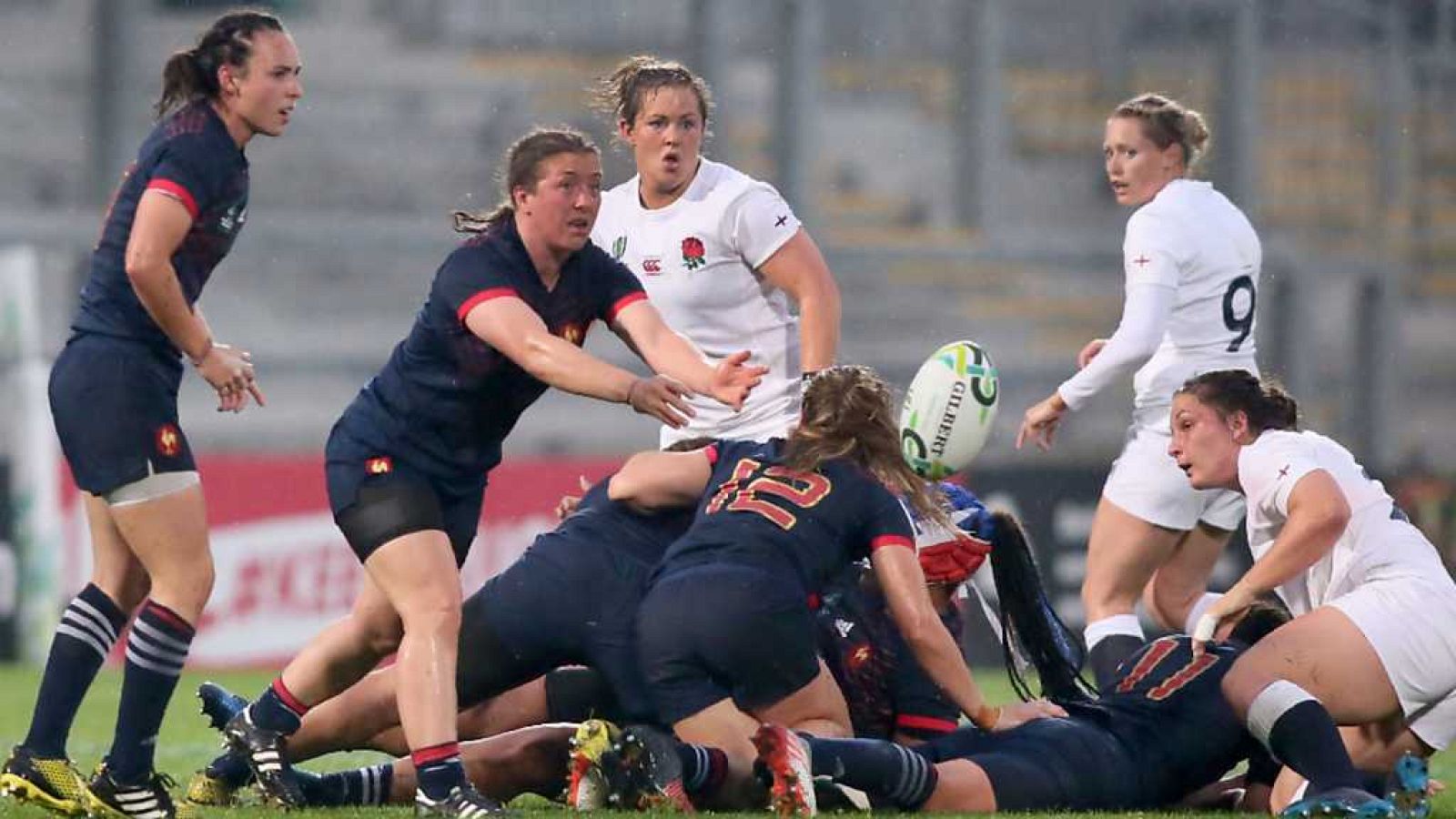 Rugby - Campeonato del Mundo Femenino 2017. 2ª Semifinal: Inglaterra - Francia - ver ahora