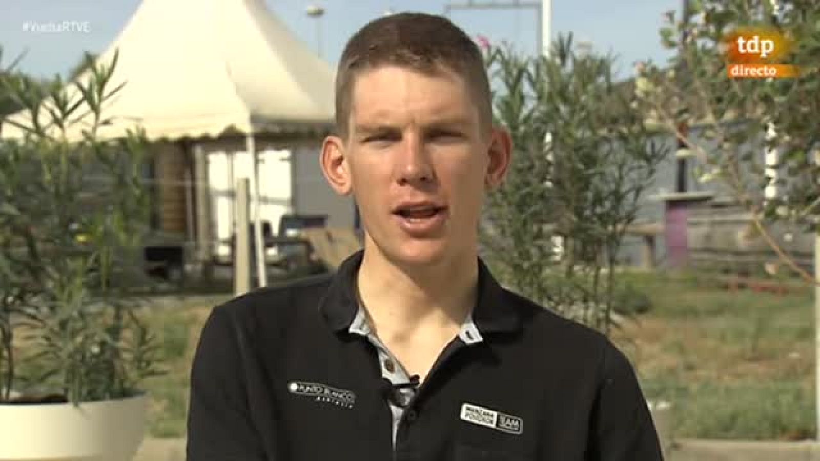 El ciclista holandés Jetse Bol es el punto exótico del equipo colombiano Manzana Postobón durante esta Vuelta.