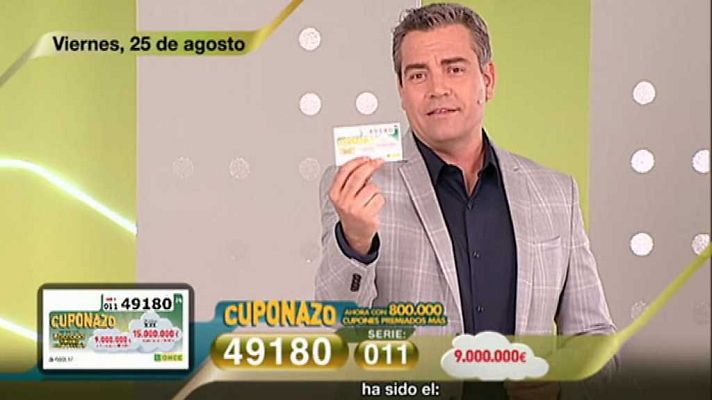 Sorteos ONCE - Sorteo ONCE - 25/08/17