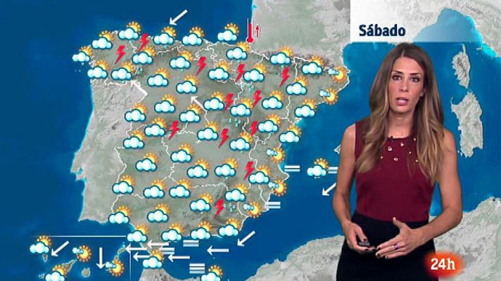 El tiempo - Fuertes tormentas en el interior del norte y del este