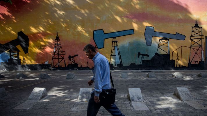 Telediario 1 - Las sanciones pueden acrecentar los problemas de Caracas