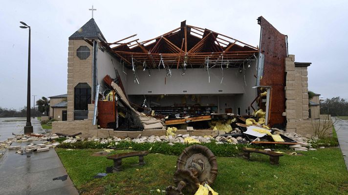  - El huracán Harvey genera fuertes daños infraestructurales en el estado de Texas