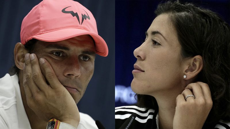 Nadal y Muguruza valoran la situación del circuito antes del US Open | Ver