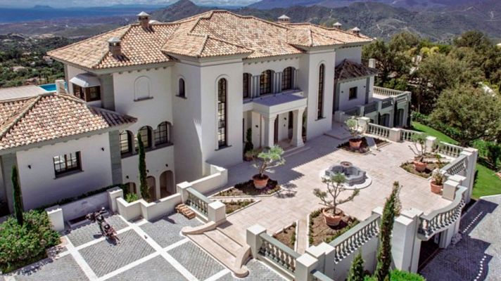 Telediario 1 - La urbanización la Zagaleta, en la localidad malagueña de Benahavis, tiene las casas más caras de España