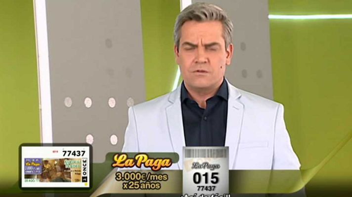 Sorteos ONCE - Sorteo ONCE - 28/08/17