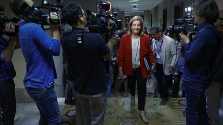 Telediario 1 - La oposición critica la intervención de la ministra de Empleo sobre el Plan Prepara