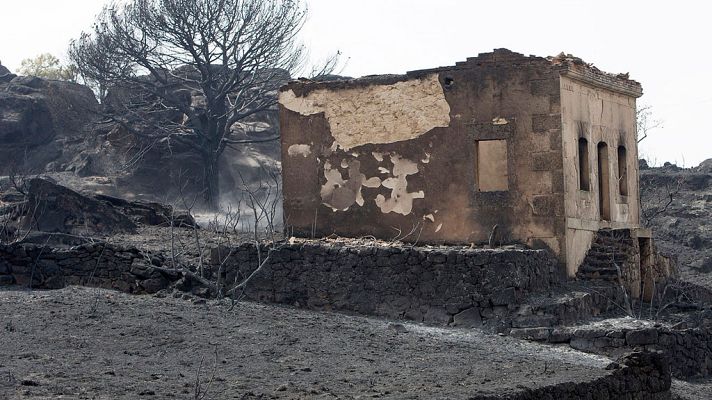 Telediario 1 - Controlado el incendio de Fermoselle, en Zamora