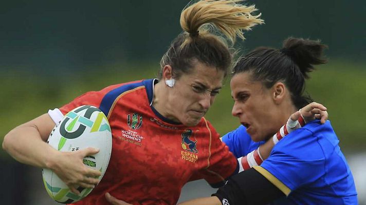 Rugby - Cto. del Mundo Femenino 9º-10º puesto: España - Italia