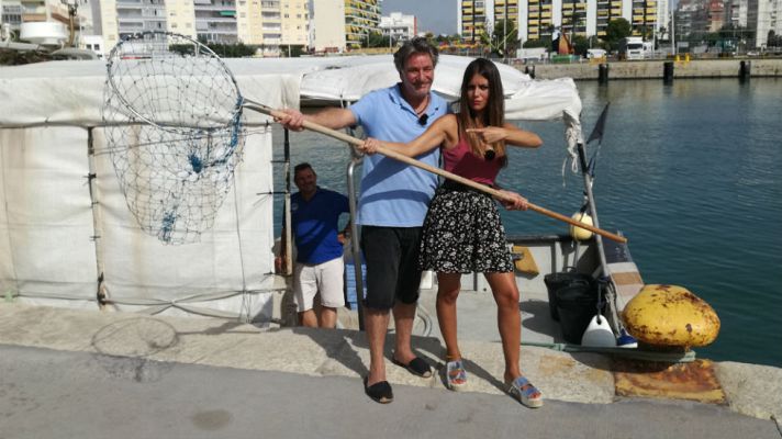 Aquí la Tierra - Los "caza medusas"