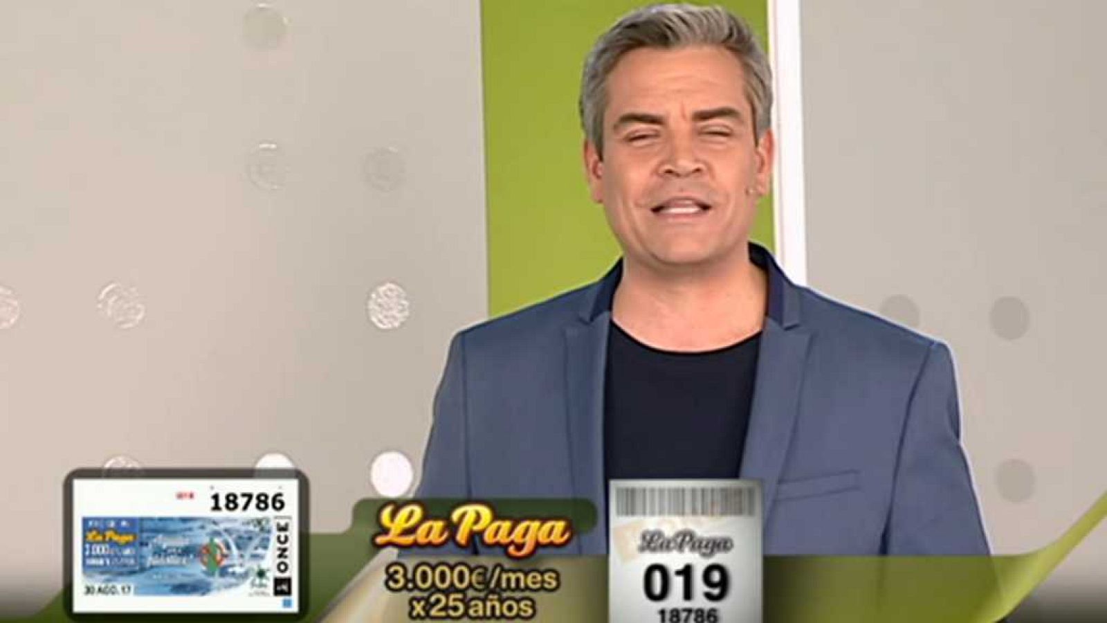 Sorteo ONCE - 30/08/17 - ver ahora