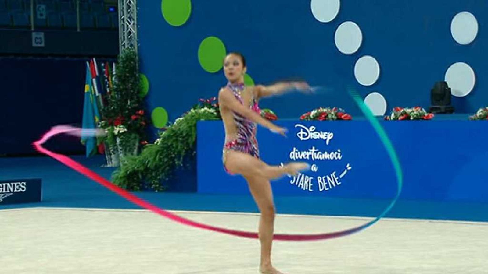 Gimnasia rítmica - Campeonato del Mundo, Final por Aparatos - Mazas y Cinta, desde Pesaro (Italia) - ver ahora