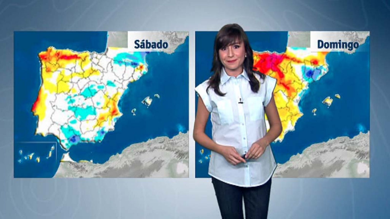 Precipitaciones en el área cantábrica, noreste de Cataluña y Canarias - El tiempo | Ver
