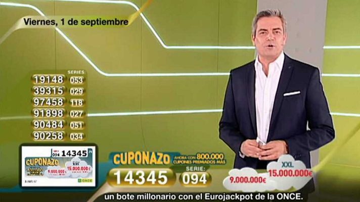 Sorteos ONCE - Sorteo ONCE - 01/09/17