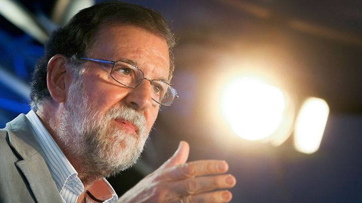 Telediario 1 - Rajoy insiste en que el referéndum "ilegal" no se celebrará