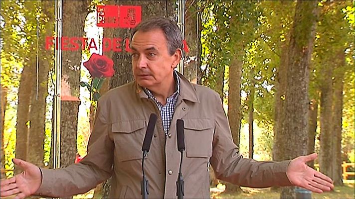 Telediario 1 - El PSOE defiende la política como solución a Cataluña