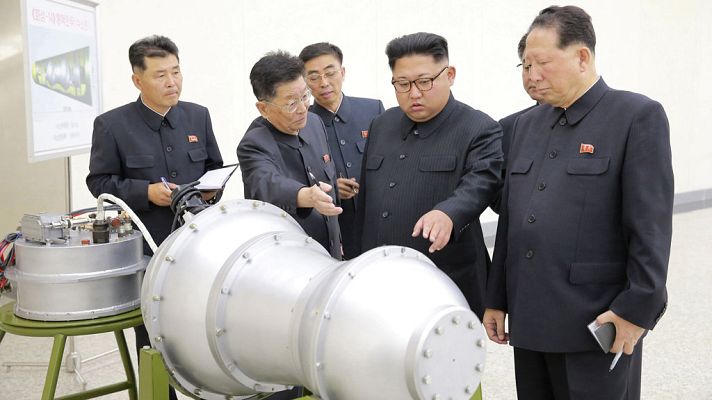 Telediario 1 - Corea del Norte ha probado "con éxito" la bomba de hidrógeno