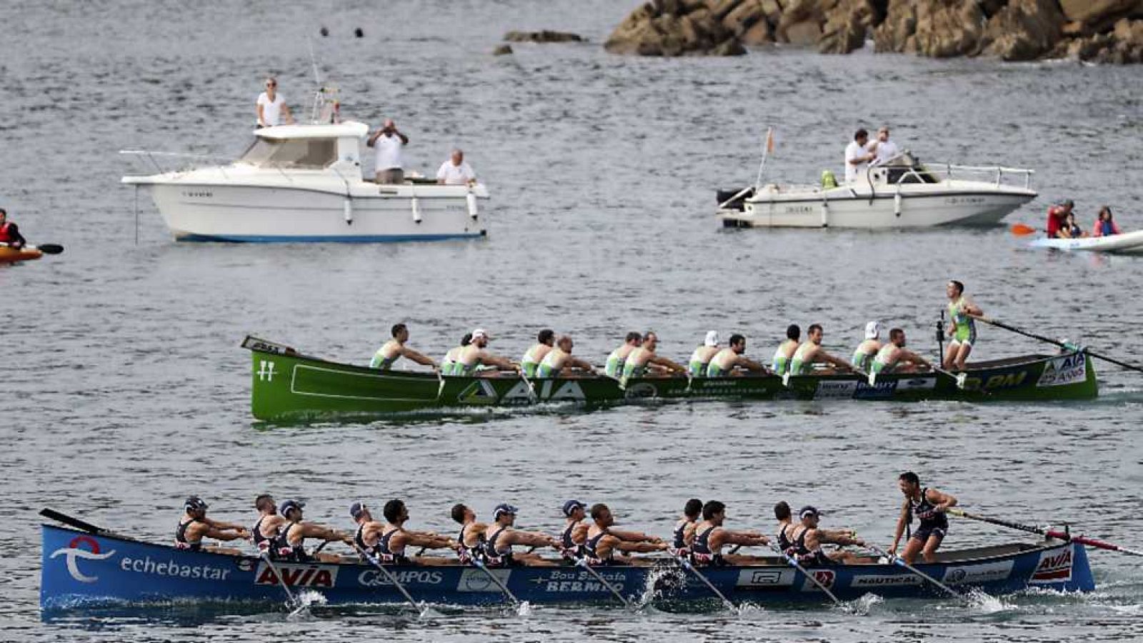 Remo - Regata Traineras. Bandera de la Concha 2017 - 03/0917