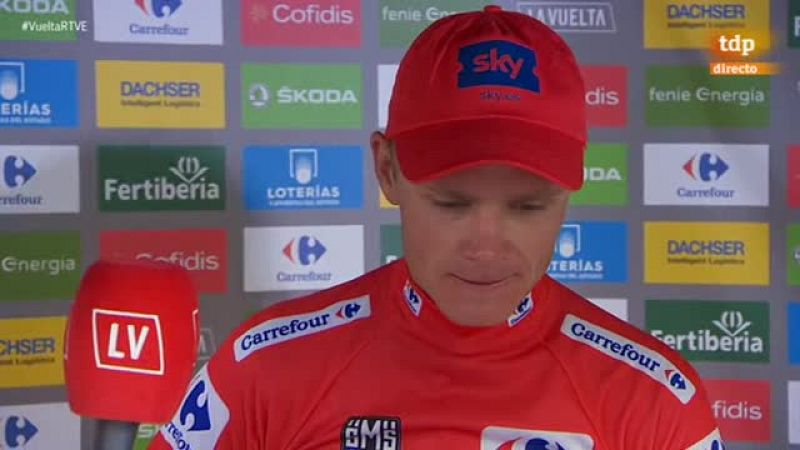 Vuelta 2017 | Froome: "Madrid está más cerca pero tendré que seguir luchando cada día"