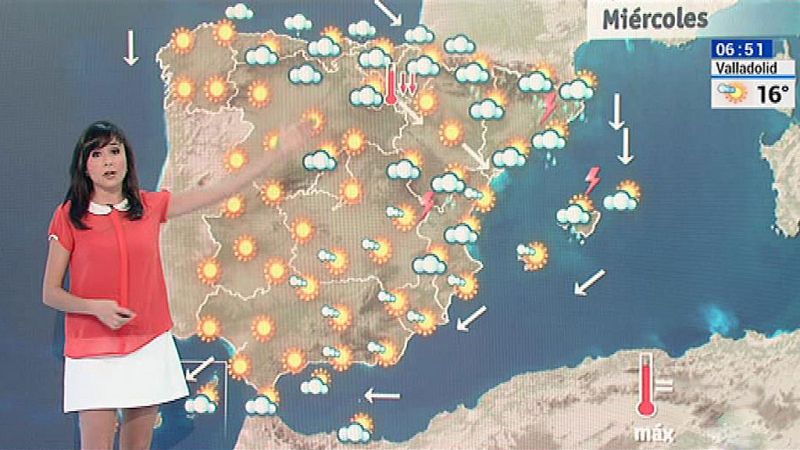 Bajan las temperaturas en el tercio norte peninsular