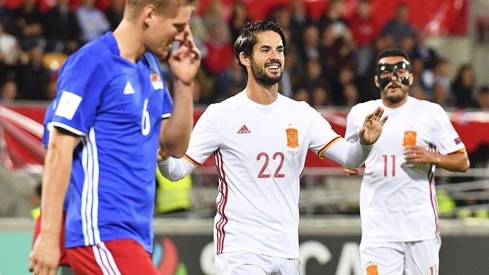 Informativo 24h - España se da un baño de goles ante Liechtenstein