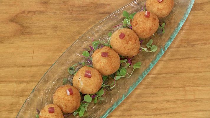 Torres en la cocina - Croquetas de torta del Casar