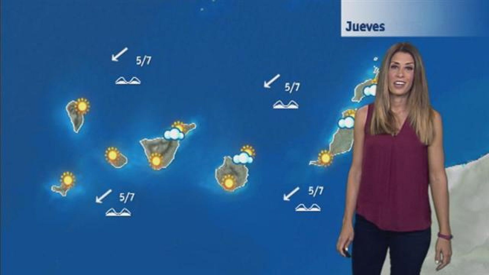El tiempo en Canarias - 07/09/2017