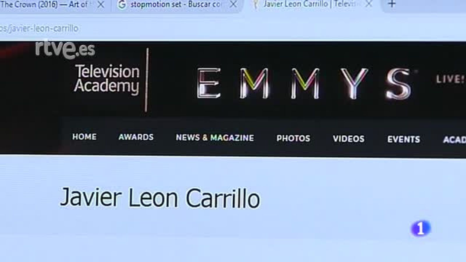El gaditano Javier León, entre los nominados a los EMMY 2017 | Ver