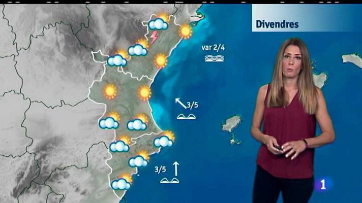 L'informatiu - Comunitat Valenciana - El tiempo en la Comunidad Valenciana - 07/09/17