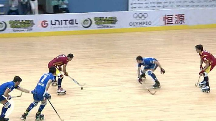 Hockey sobre patines - World Roller Games 2017: 1ª Semifinal: España-Italia