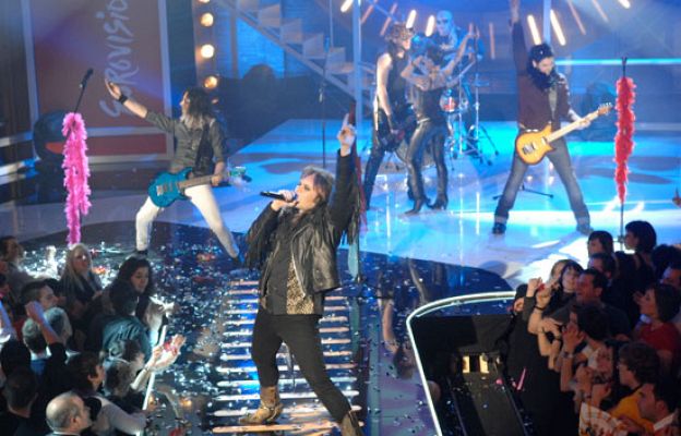 Eurovisión - Gala 2 - Leather Boys