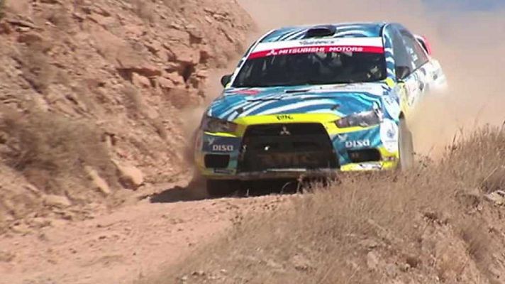 Automovilismo - Camp. España de Rallyes de Tierra. 'Rallye Cervera'