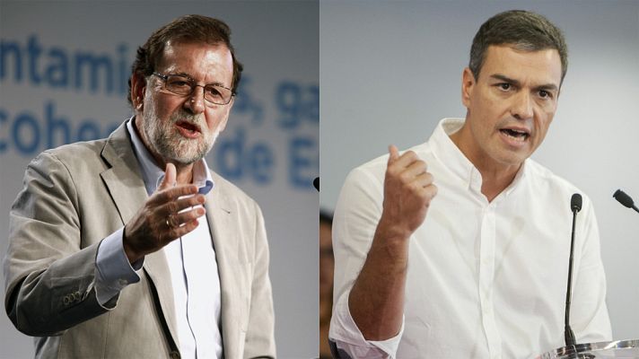 Informativo 24h - Rajoy y Sánchez expresan su apoyo a los alcaldes de Cataluña ante el 1-O