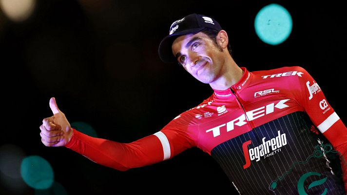 Vuelta ciclista a España - Vuelta 2017 | Contador sube al podio como el más combativo de la Vuelta
