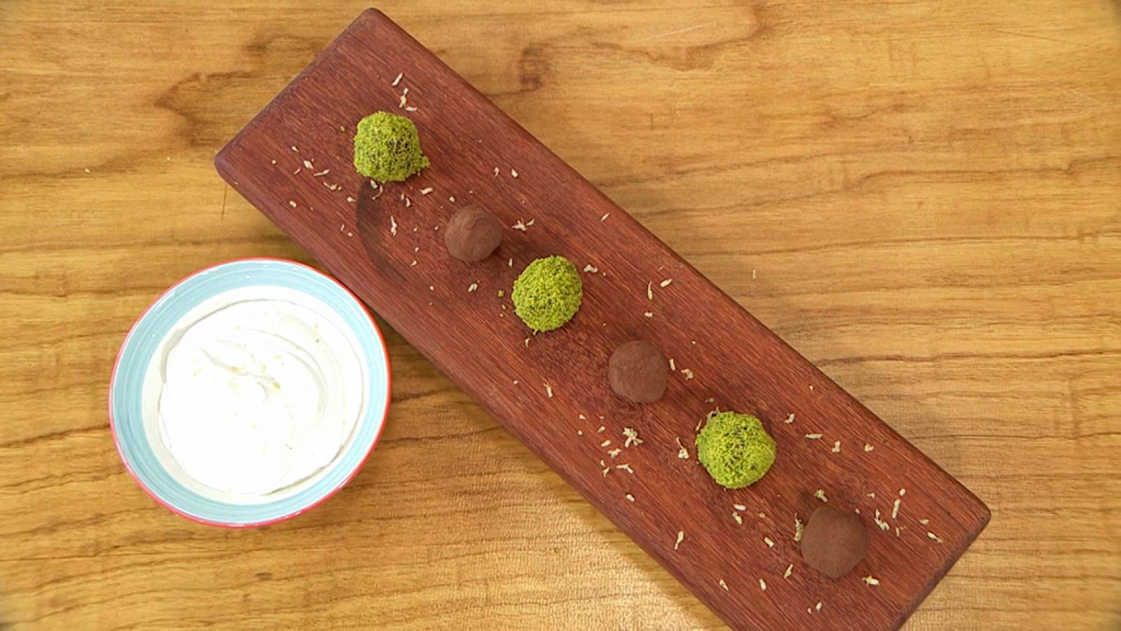 Torres en la cocina - Trufas de chocolate y aguacate