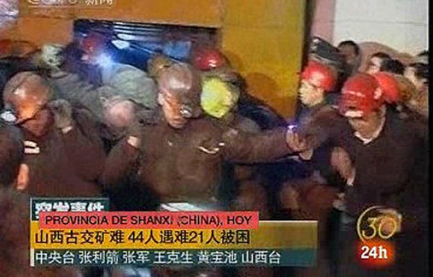  - Explosión en una mina en China