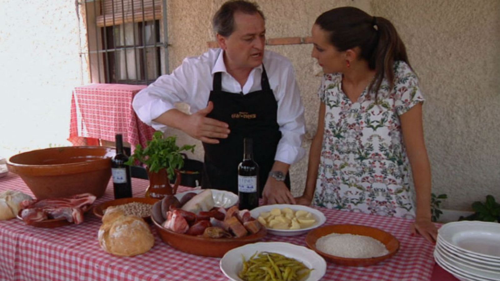 Un cocido ¡en pleno verano!